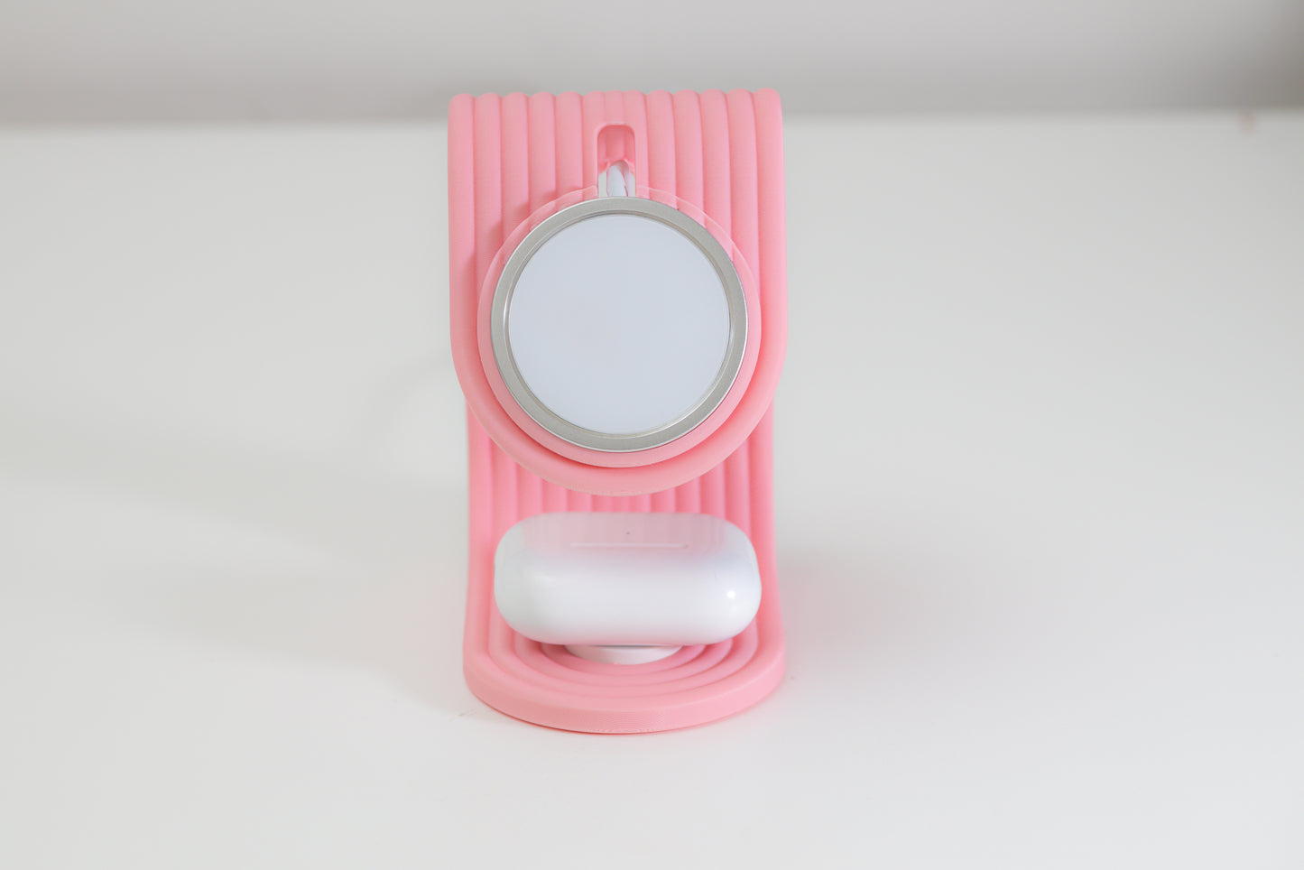 Charging Stand - iPhone & Apple Watch Or Airpods - Pink