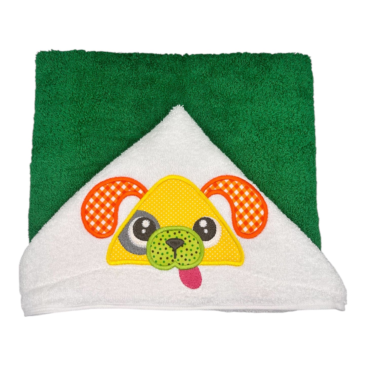 Kids' Hooded Towel with DOG