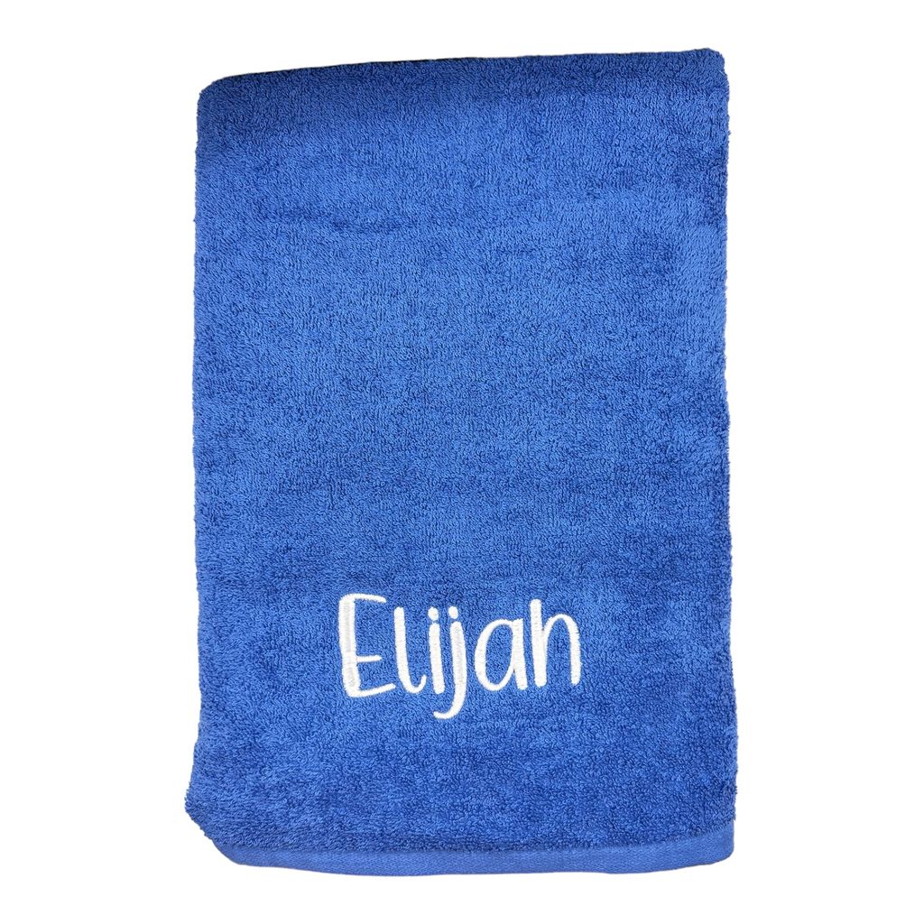 Sale item - Royal blue towel, Elijah