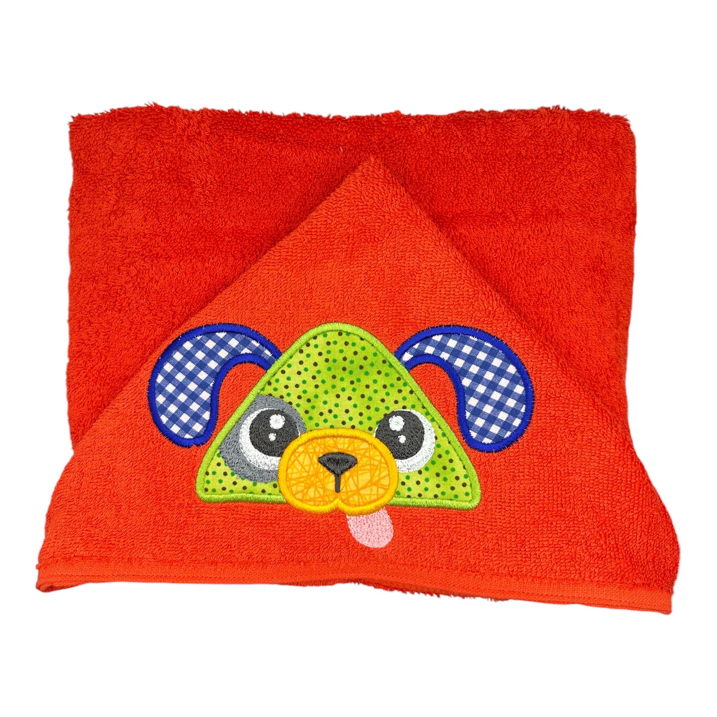 Kids' Hooded Towel with DOG