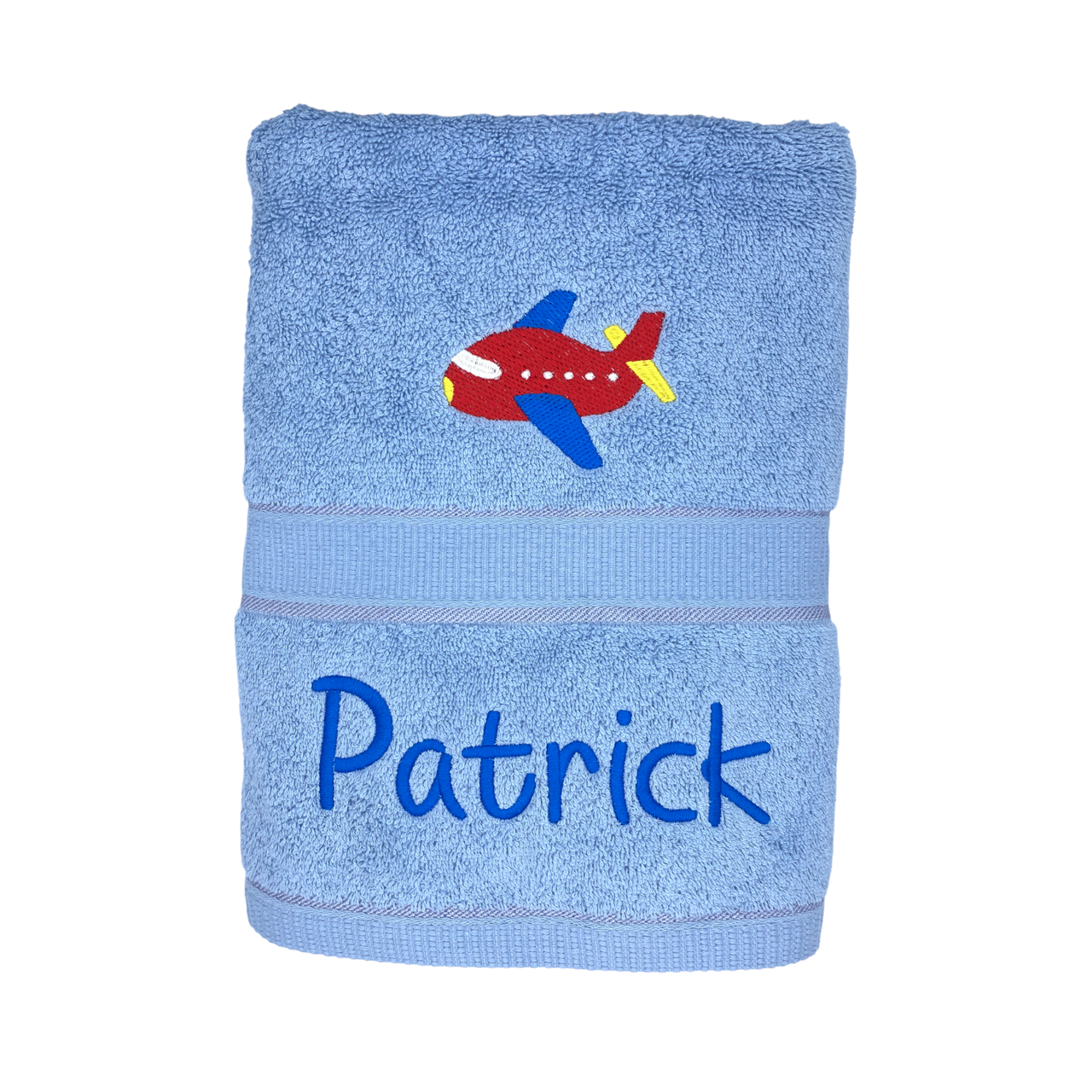 Embroidered Towel with PLANE
