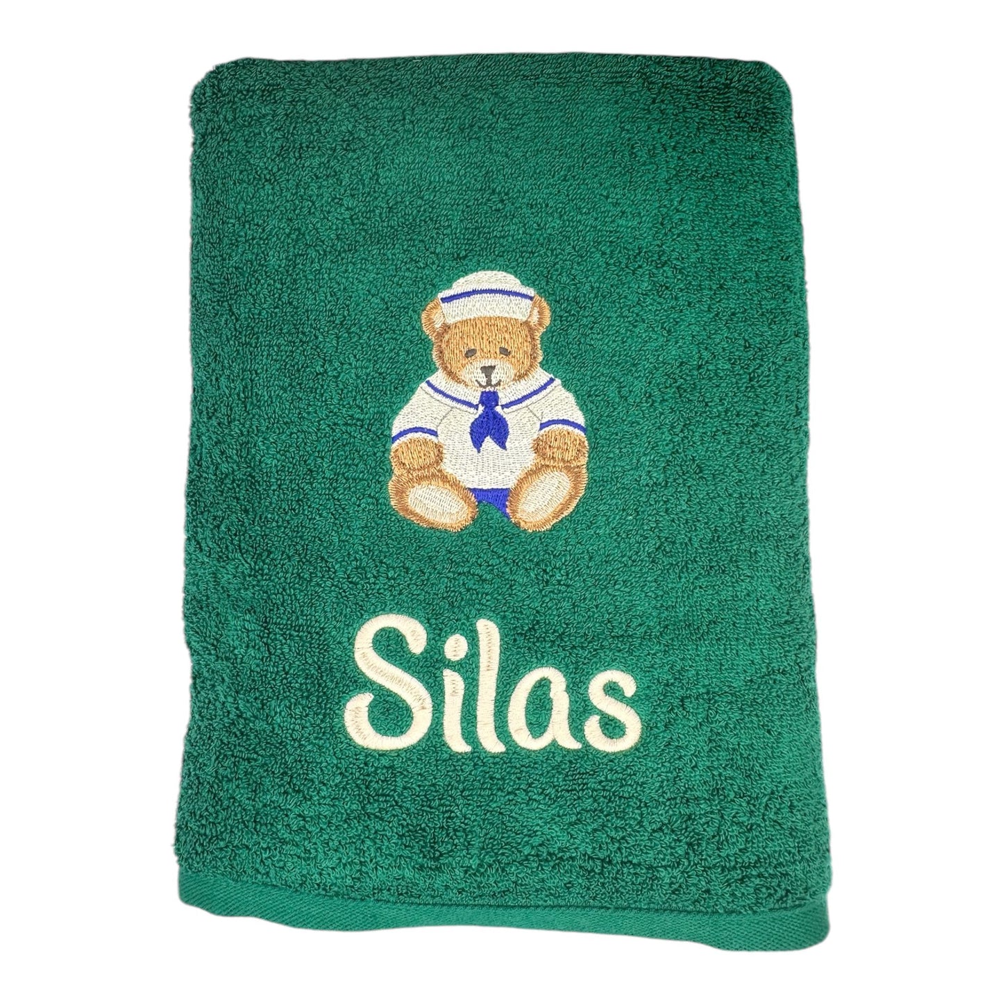 Baby Bath Towel with SAILOR TEDDY