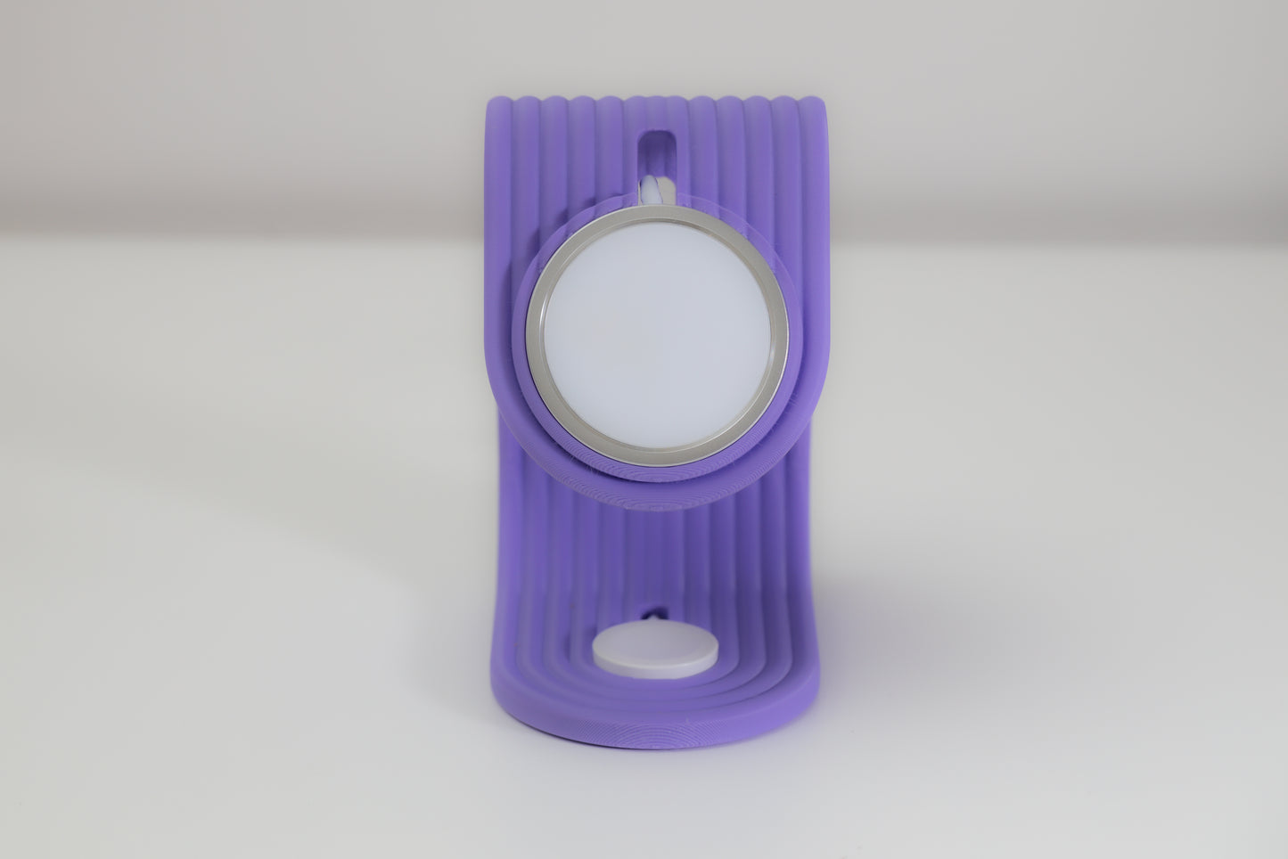 Charging Stand - iPhone & Apple Watch Or Airpods - Purple