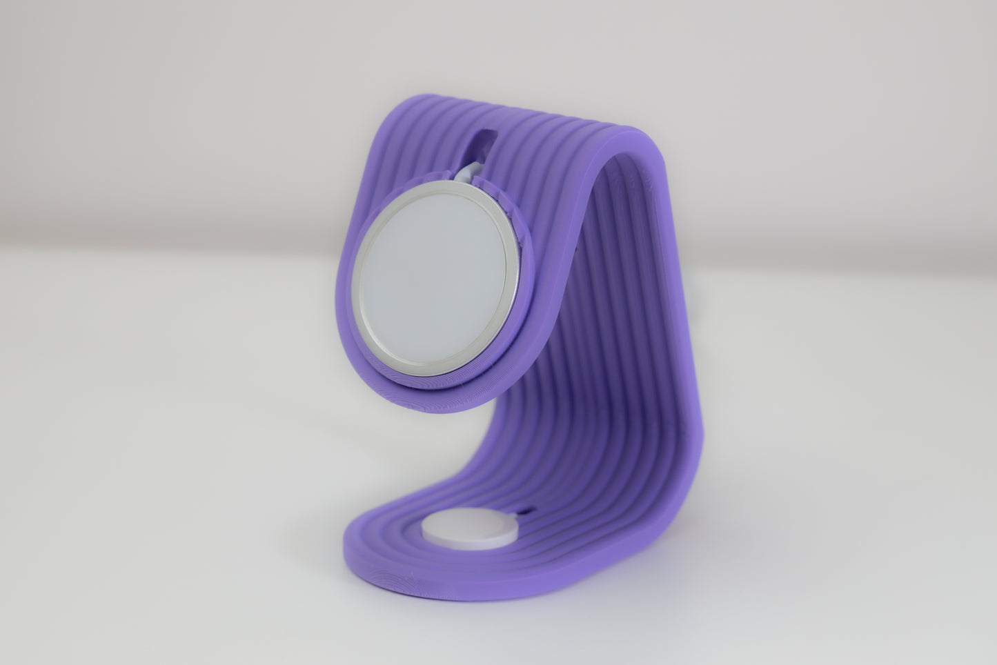 Charging Stand - iPhone & Apple Watch Or Airpods - Purple
