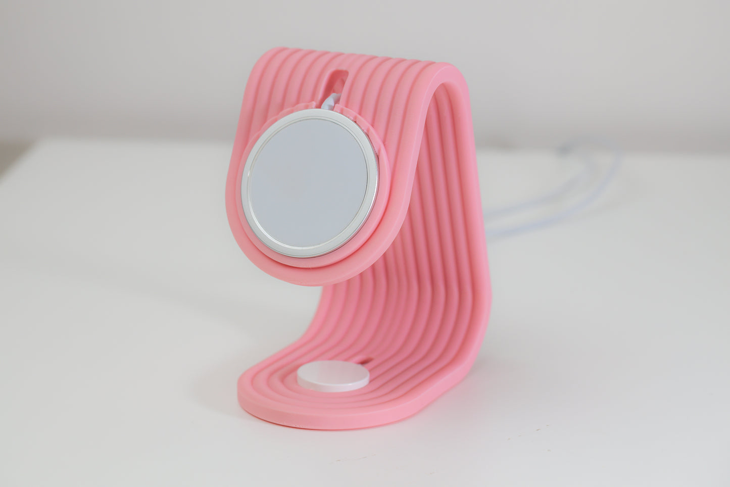 Charging Stand - iPhone & Apple Watch Or Airpods - Pink