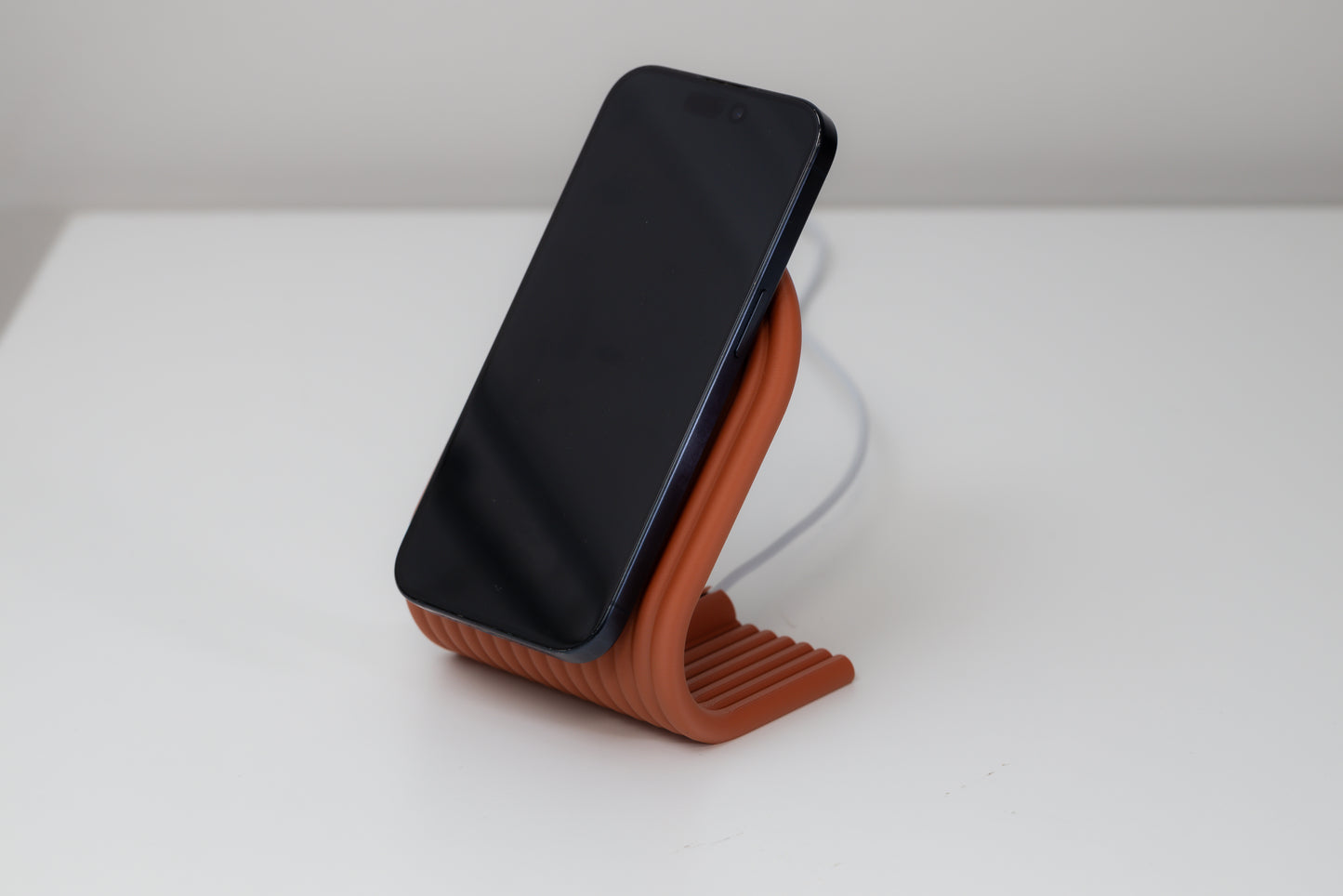 Magsafe Compatible iPhone Charging Stand - Terracotta