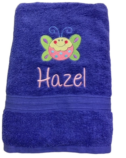 Embroidered Baby Bath Towel