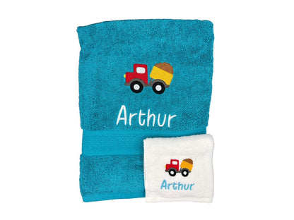 Baby Bath Towel and Washer Set