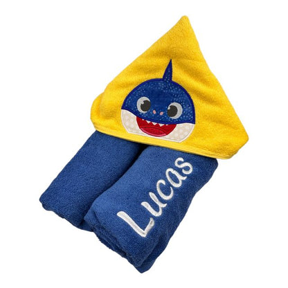 Kids' Hooded Towel with BABY SHARK (do do do)