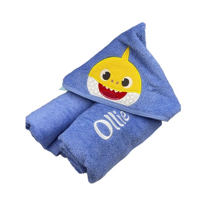 Kids' Hooded Towel with BABY SHARK (do do do)