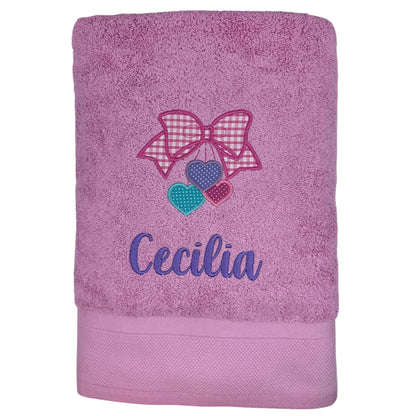 Embroidered Baby Bath Towel
