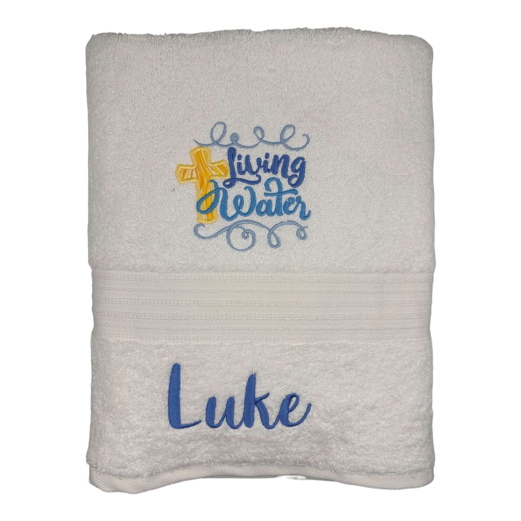 Baby Baptism Towel