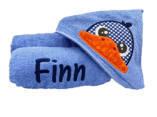 Kids' Hooded Towel with DUCK