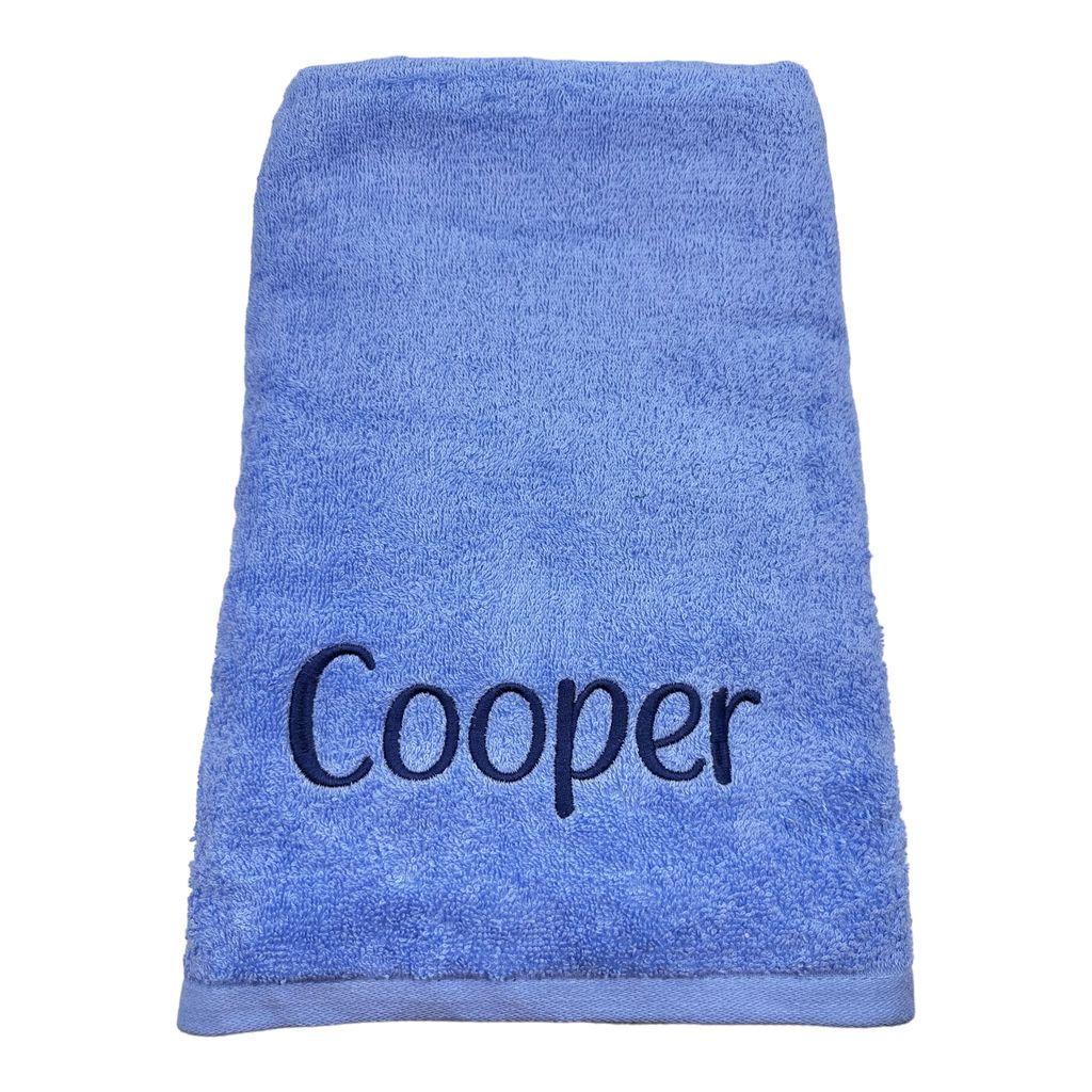 Sale item - Light blue towel, Cooper