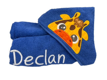 Kids' Hooded Towel with GIRAFFE