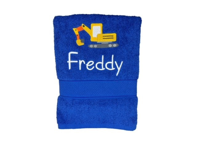 Embroidered Towel with DIGGER