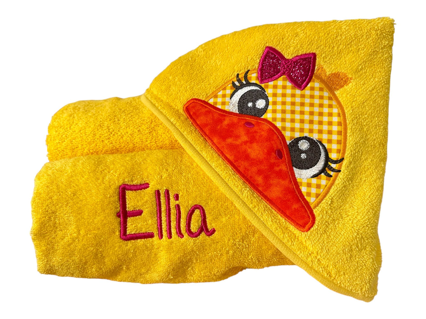 Kids' Hooded Towel with DUCK