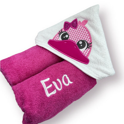 Kids' Hooded Towel with DUCK
