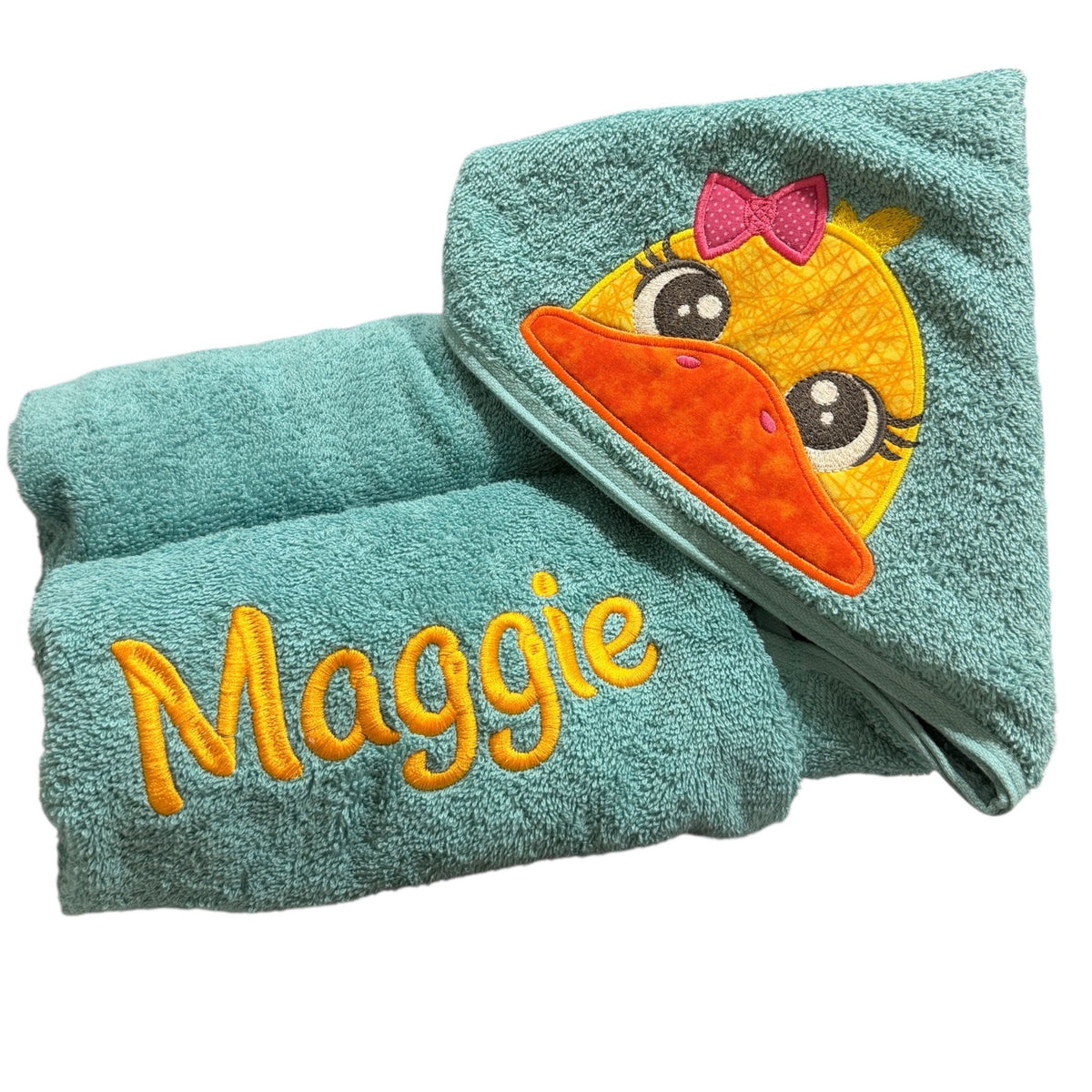 Kids' Hooded Towel with DUCK