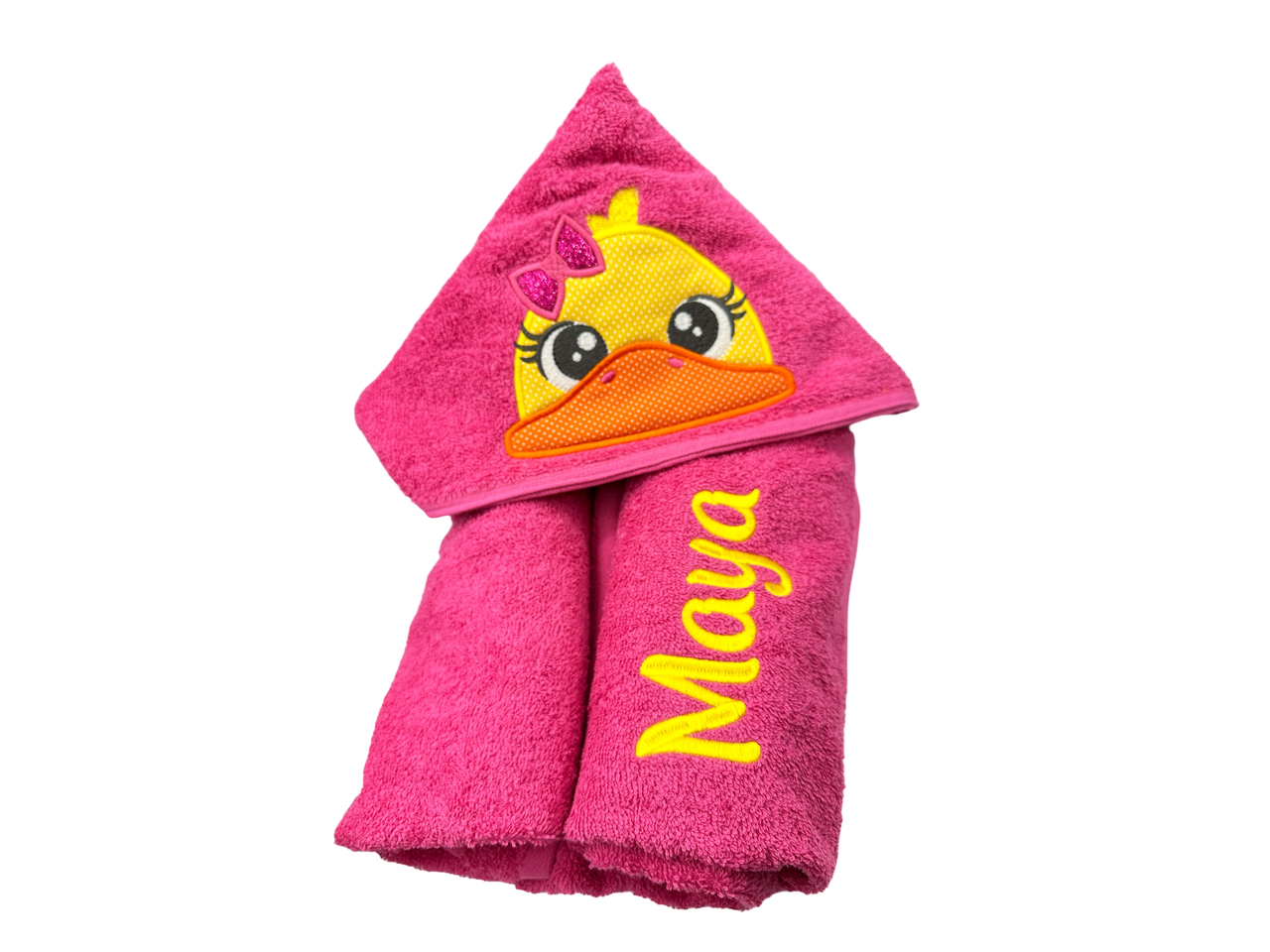 Kids' Hooded Towel with DUCK