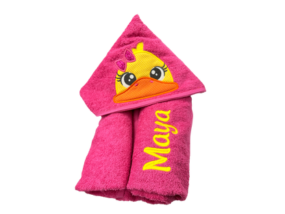 Kids' Hooded Towel with DUCK