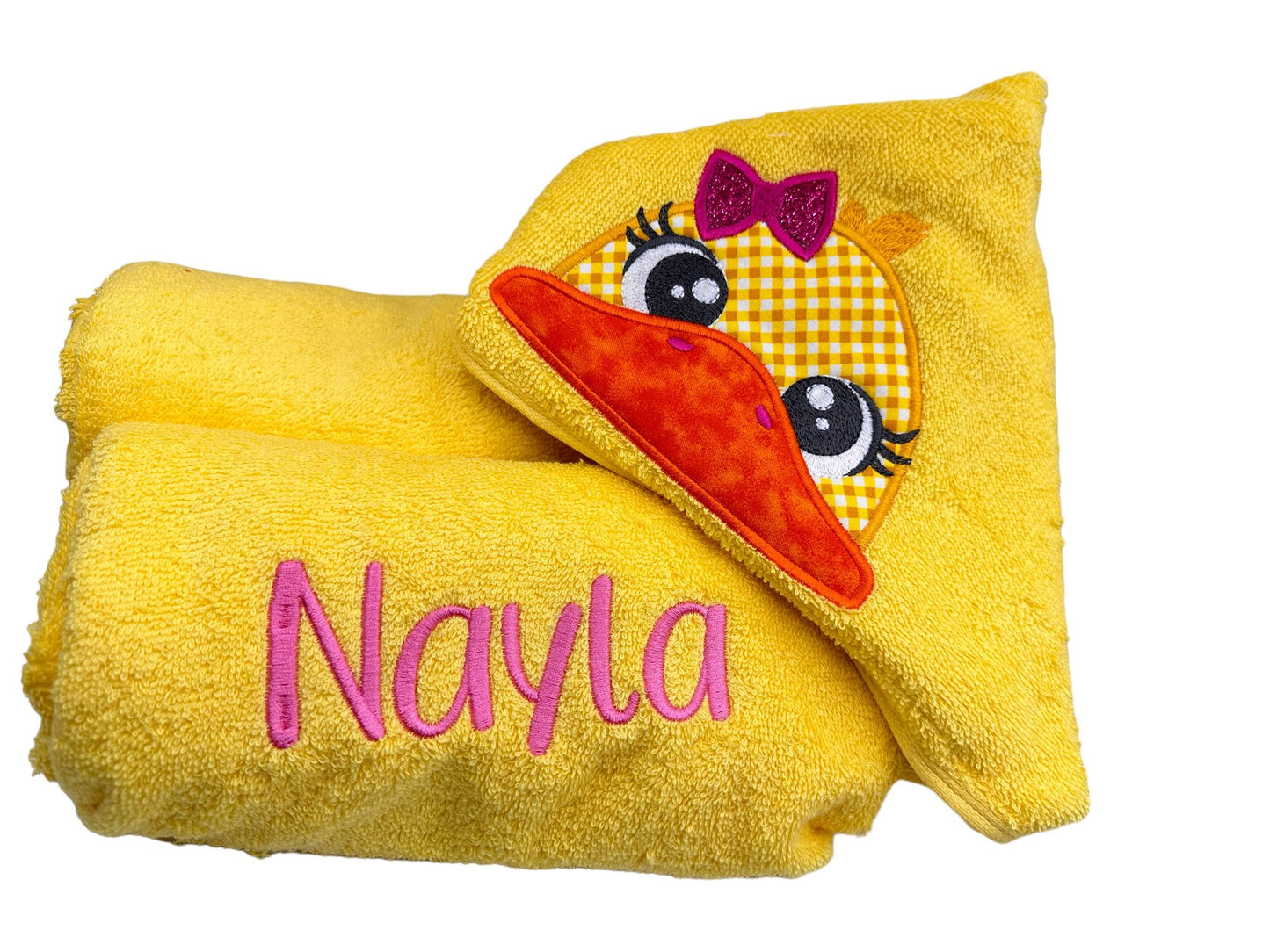 Kids' Hooded Towel with DUCK