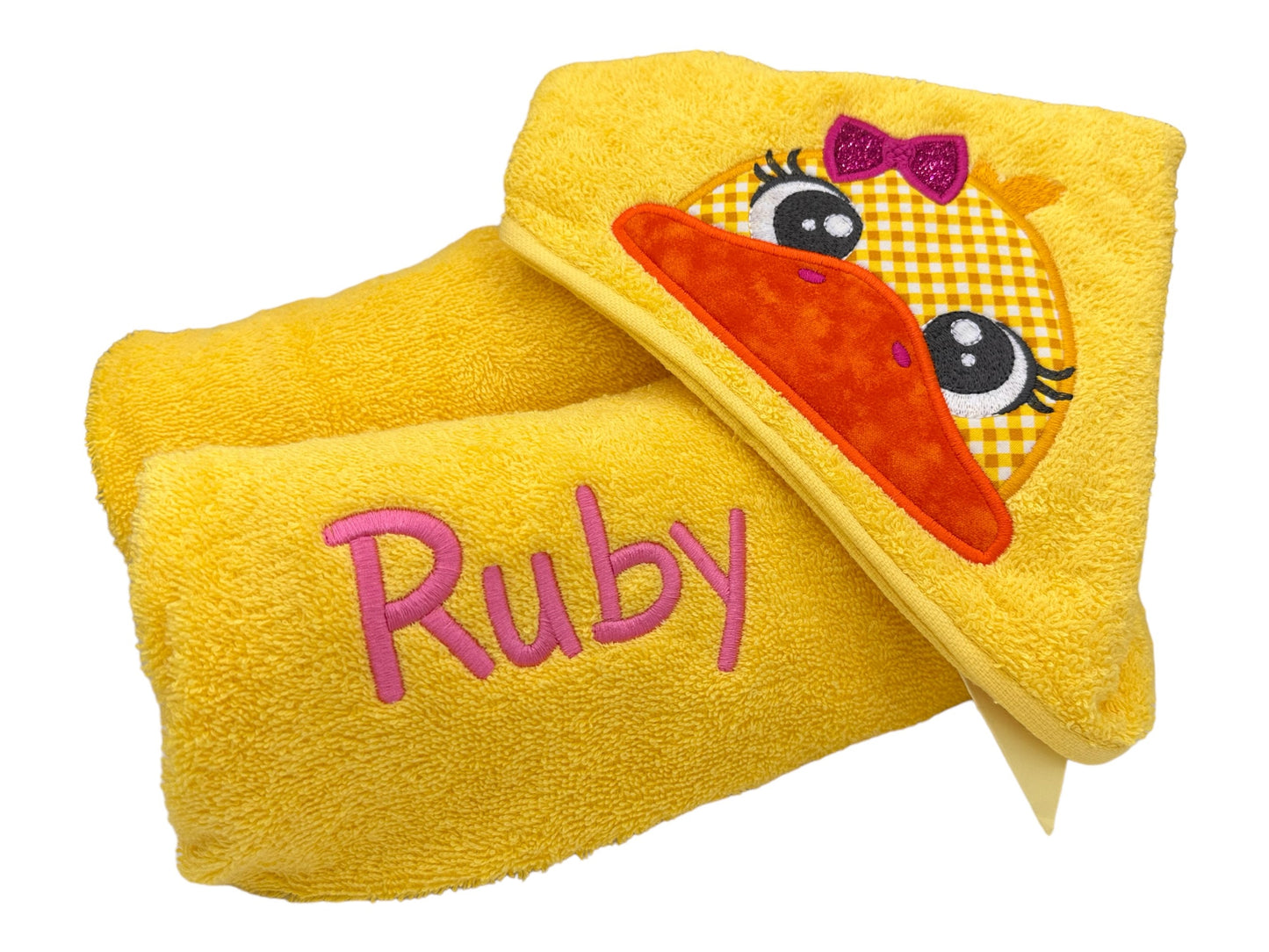 Kids' Hooded Towel with DUCK