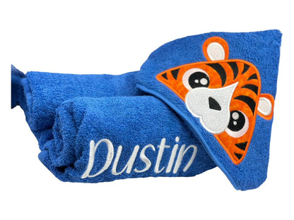 Kids' Hooded Towel with TIGER