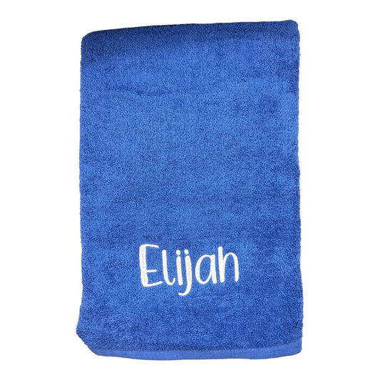 Sale item - Royal blue towel, Elijah