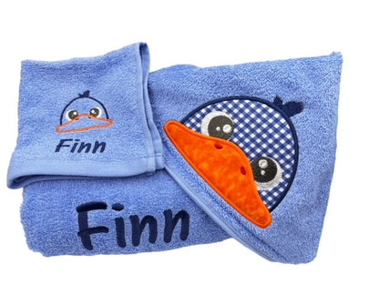 Baby Bath Towel and Washer Set