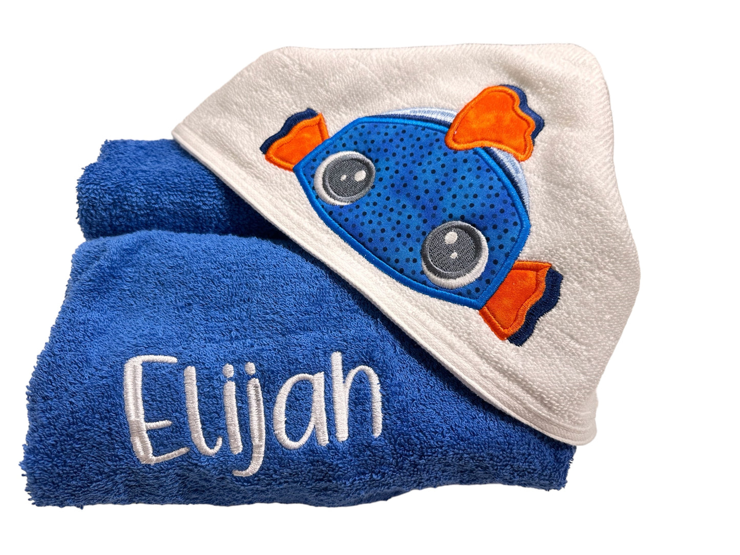 Kids' Hooded Towel with WHALE