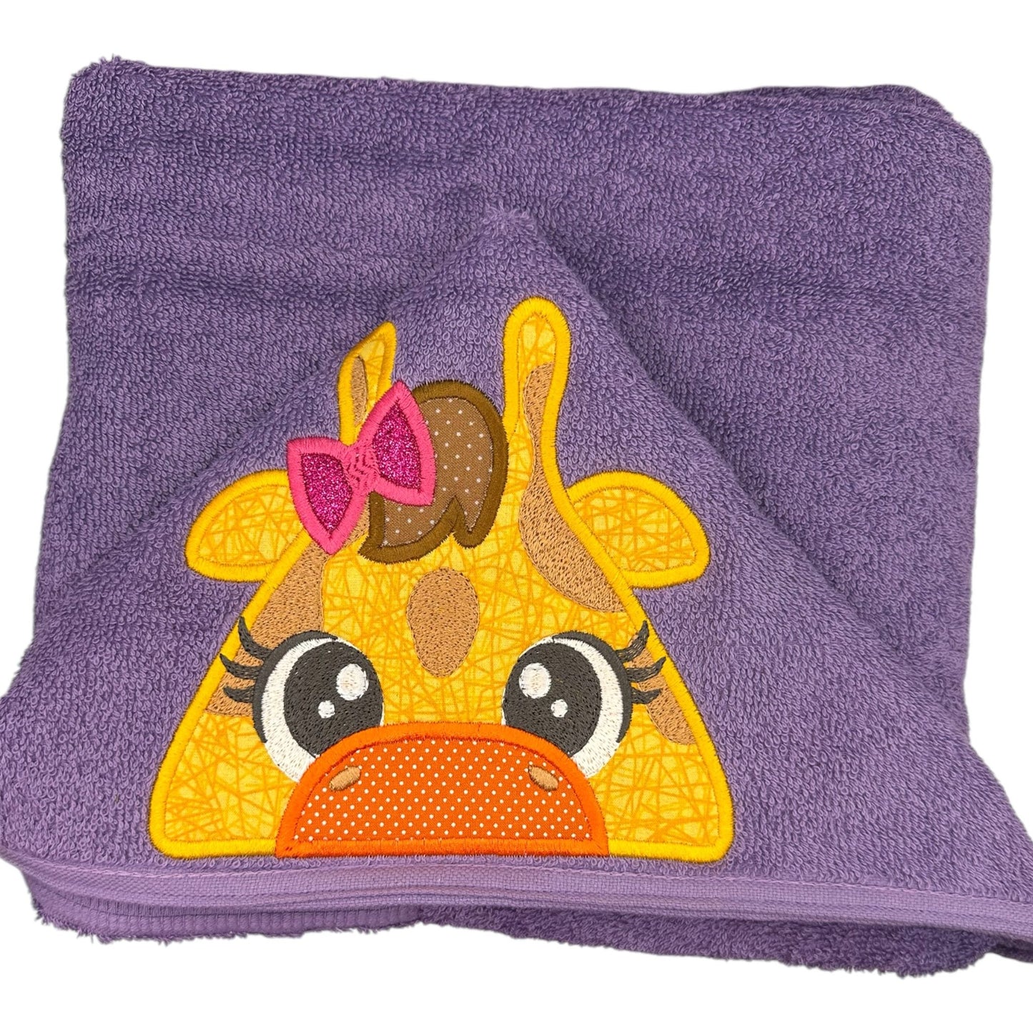 Kids' Hooded Towel with GIRAFFE