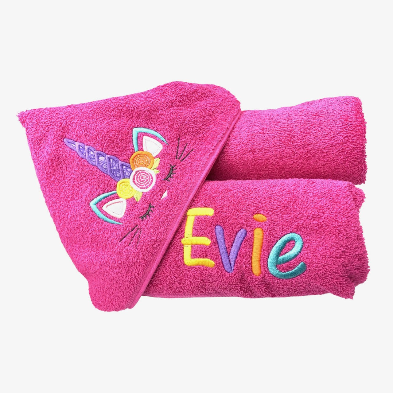 Kids' Hooded Towel with UNICORN