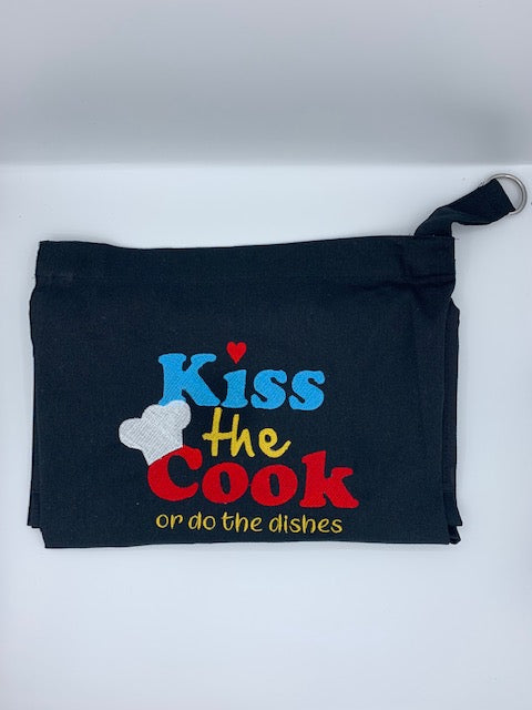 BBQ Apron, embroidered, personalised