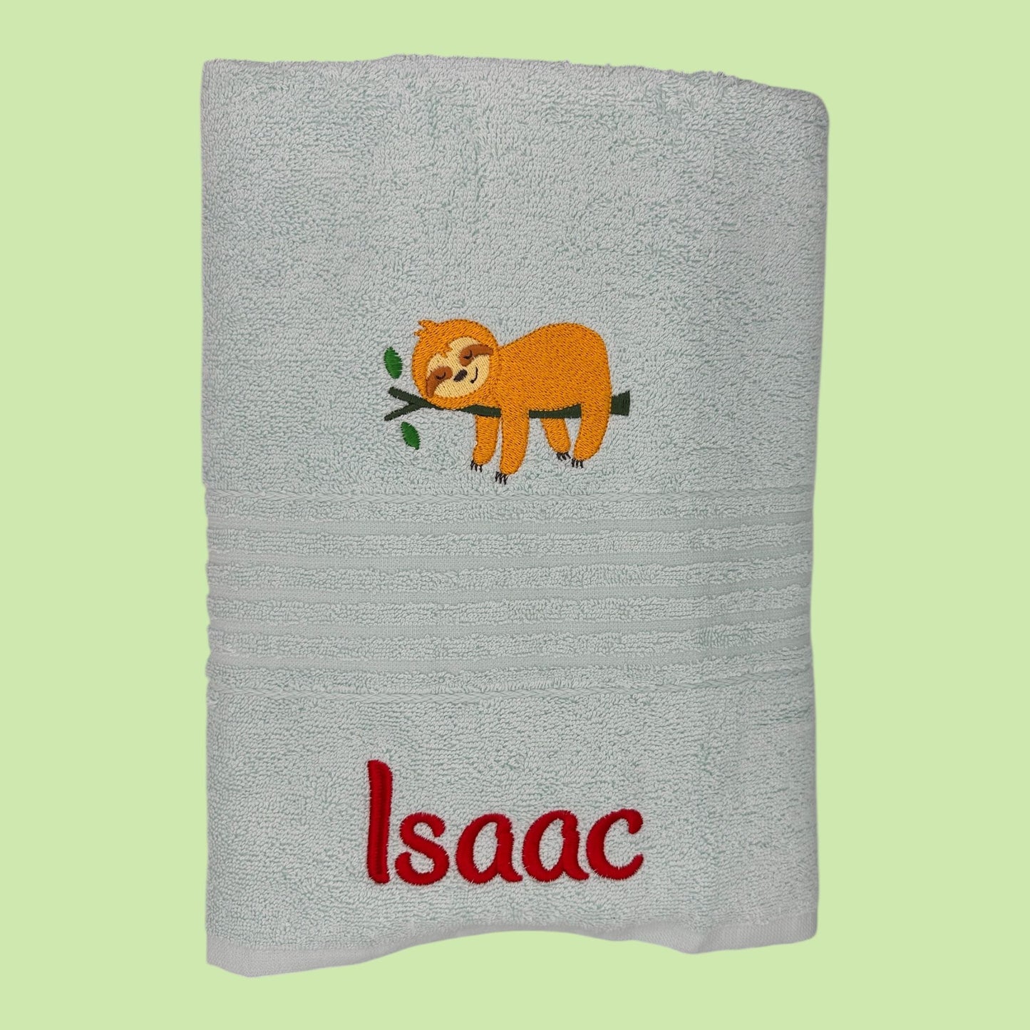 Kids Embroidered Towel with Name & design of your choice