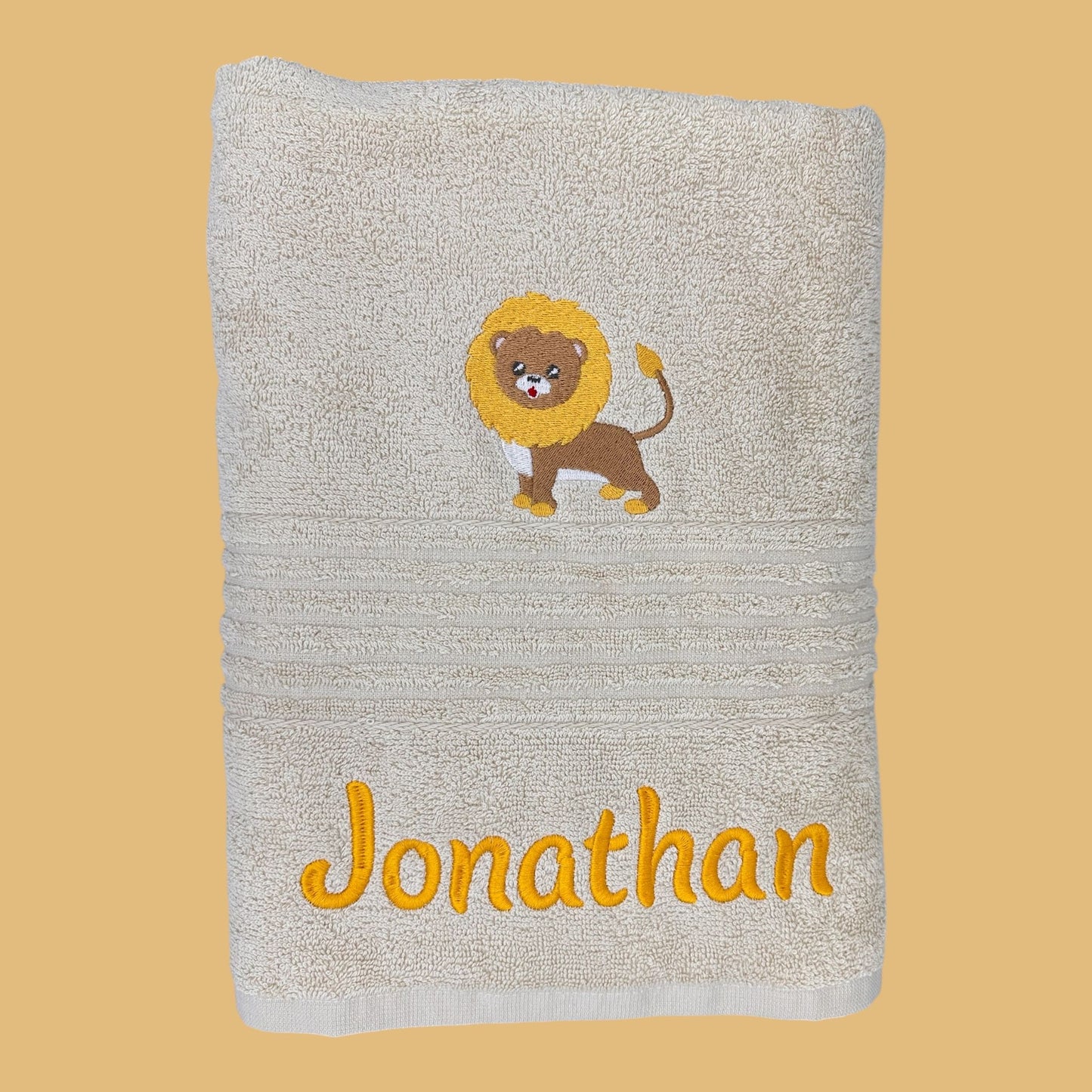 Kids Embroidered Towel with Name & design of your choice