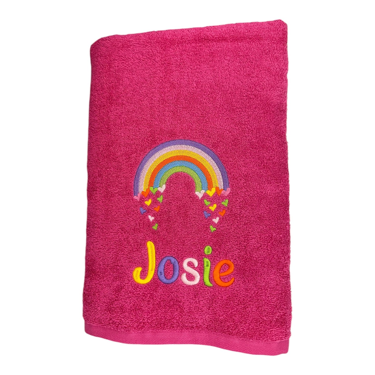 Kids Embroidered Towel with Name & design of your choice
