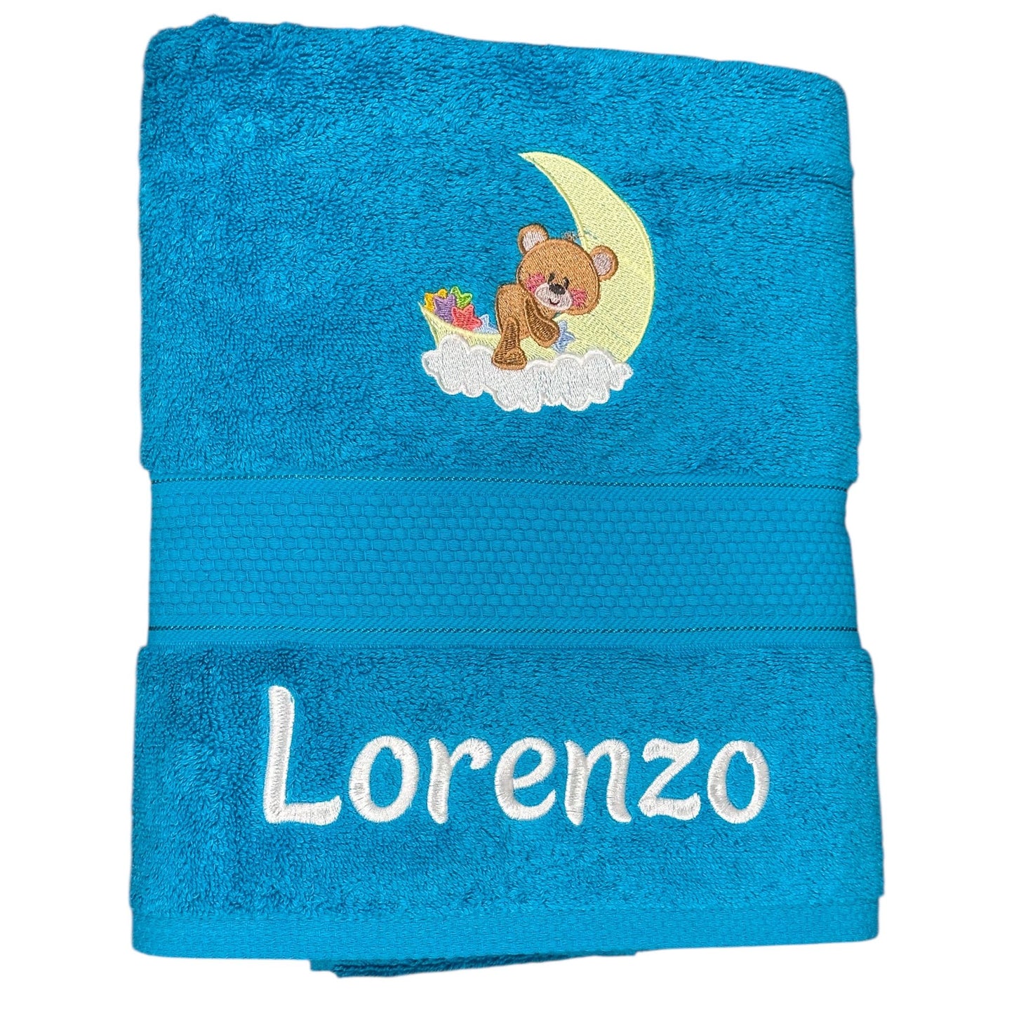 Embroidered Baby Bath Towel