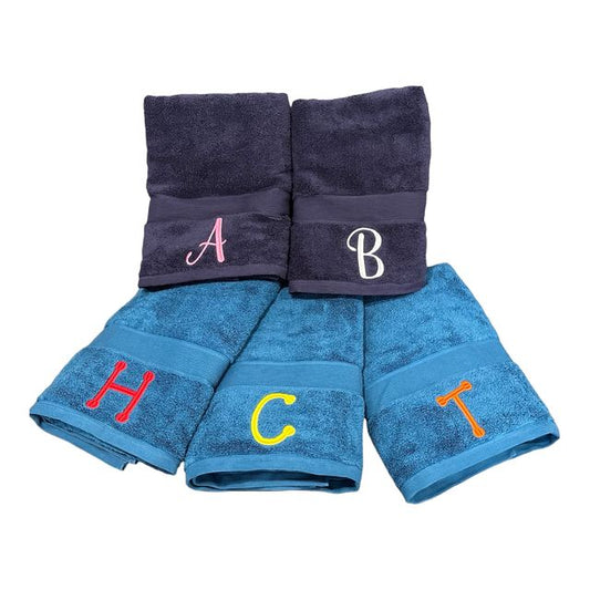 Embroidered initials