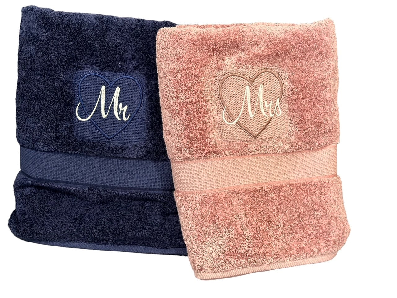 Embroidered Bath Towel with Monogram