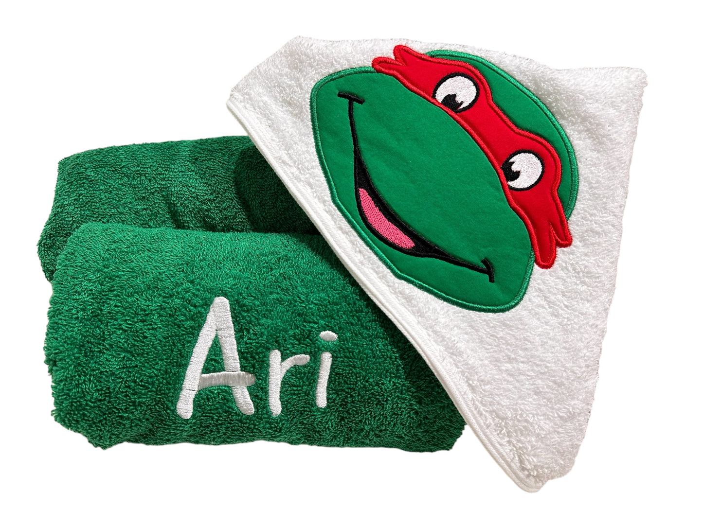 Kids' Hooded Towel with NINJA TURTLE
