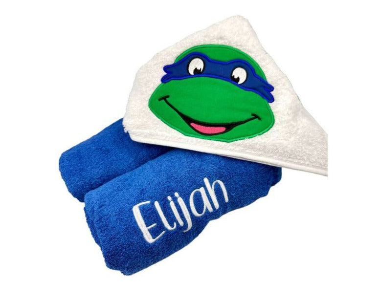 Kids' Hooded Towel with NINJA TURTLE