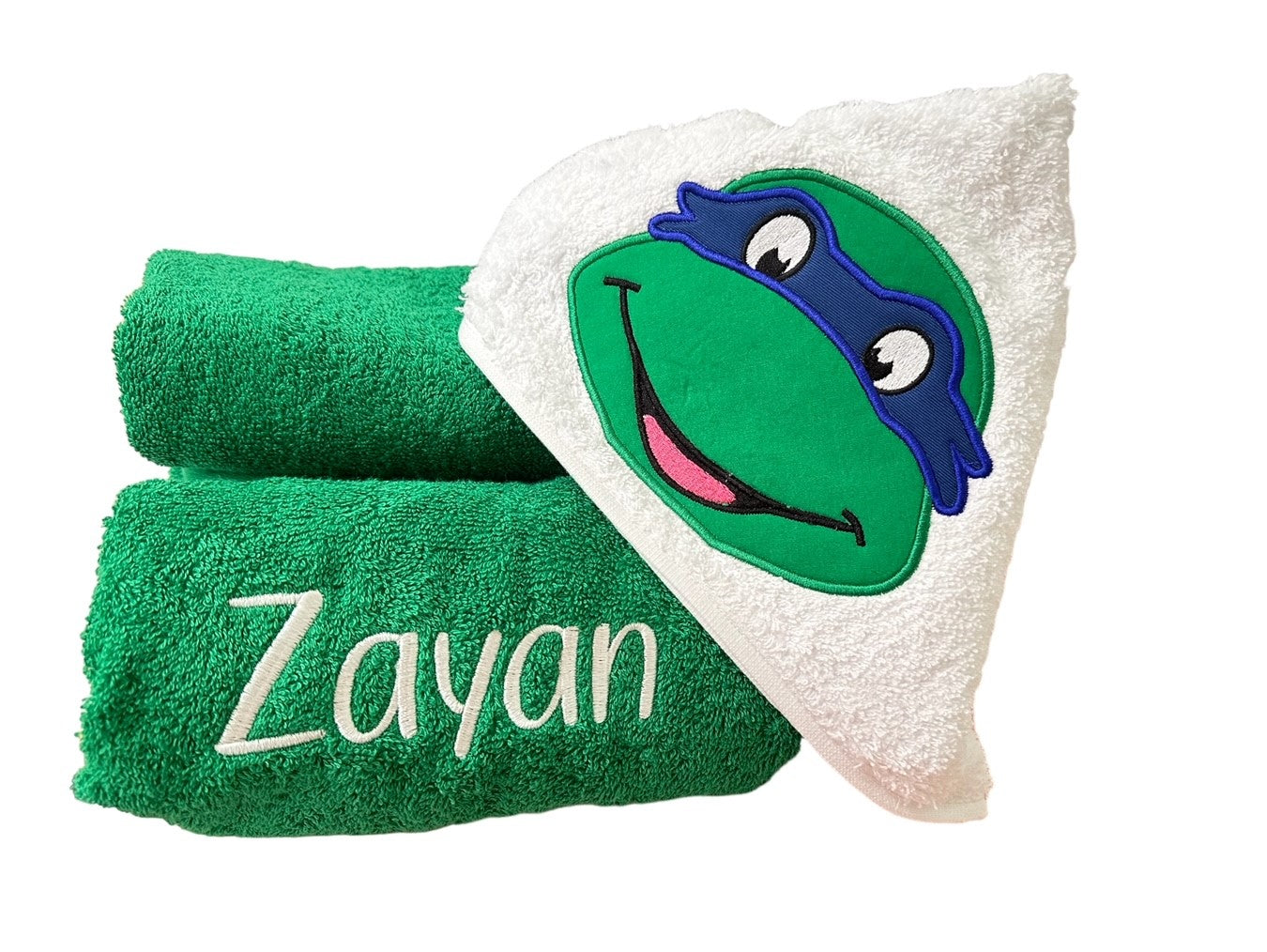 Kids' Hooded Towel with NINJA TURTLE