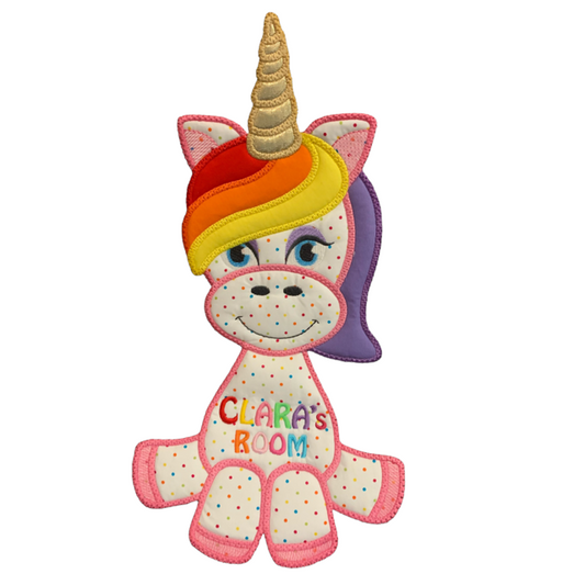 Embroidered Kids' Door Plaques