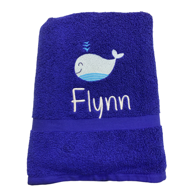Embroidered Baby Bath Towel