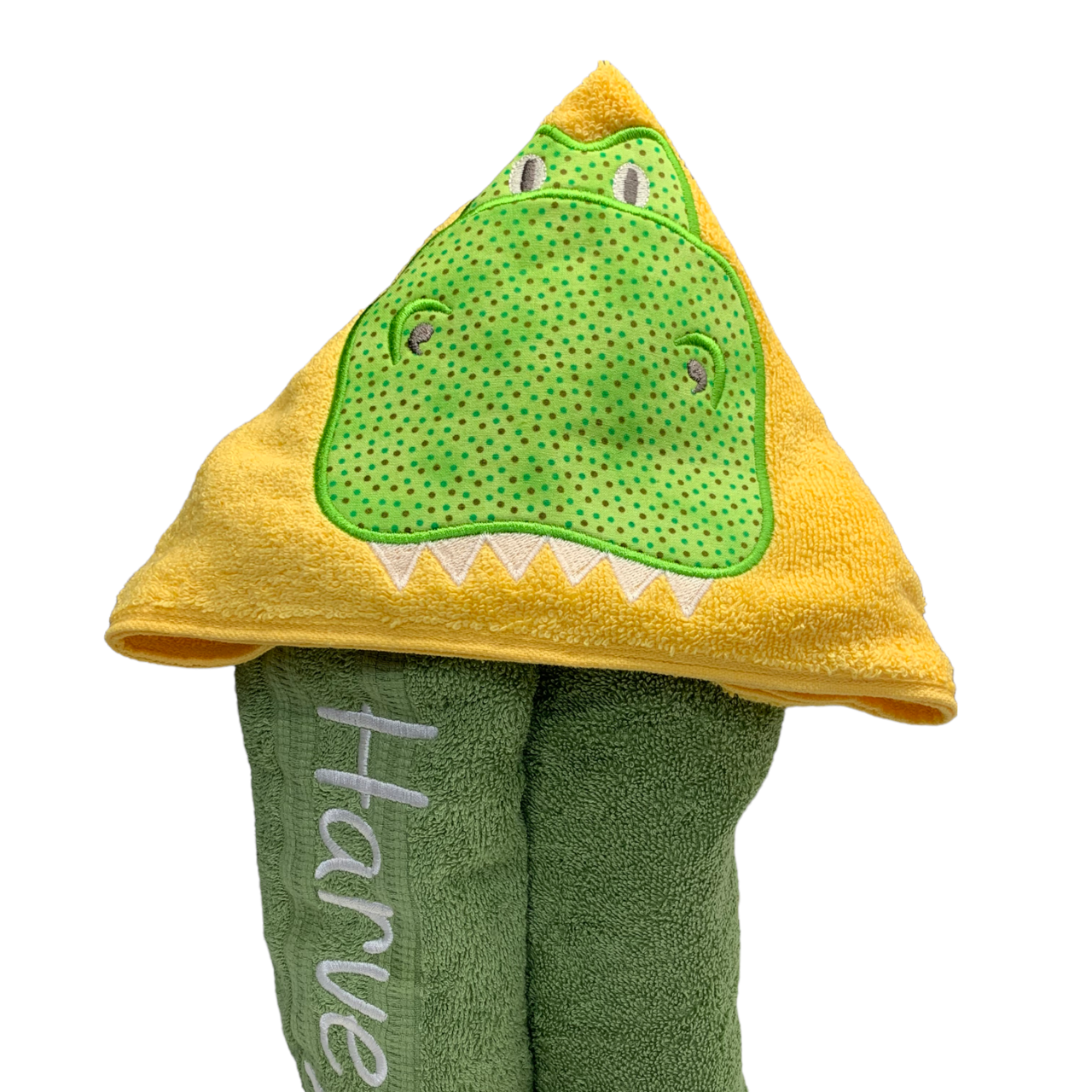 Kids' Hooded Towel with DINOSAUR