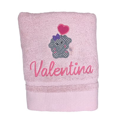 Embroidered Baby Bath Towel