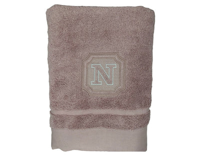 Embroidered Hand Towel with Monogram
