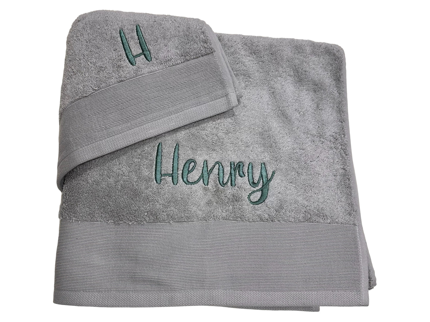 Embroidered Towel with Name only