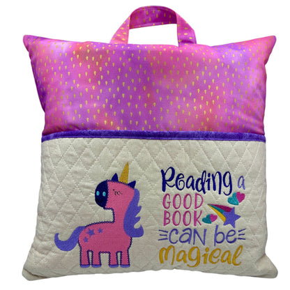 Reading Pillow with pocket